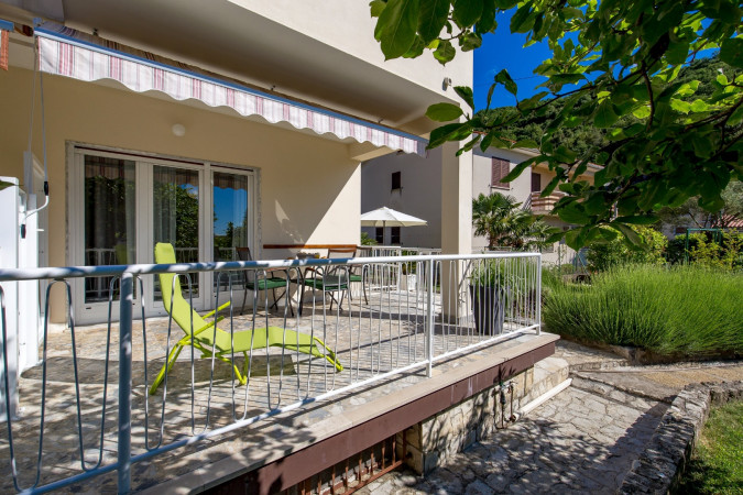 Apartman A, Apartmani Rosović - Mo&scaron;ćenička Draga, kraj &scaron;ljunčanih plaža Mo&scaron;ćenička Draga