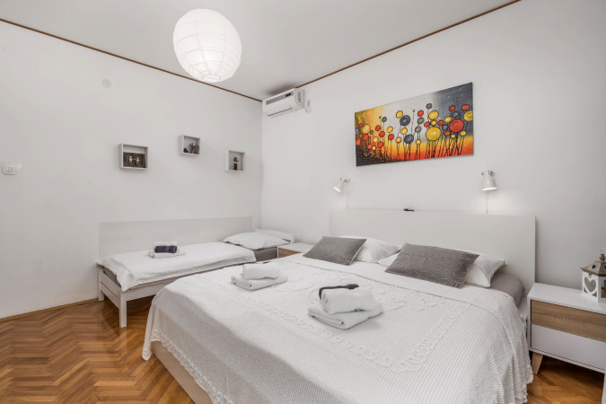 Apartman A, Apartmani Rosović - Mo&scaron;ćenička Draga, kraj &scaron;ljunčanih plaža Mo&scaron;ćenička Draga