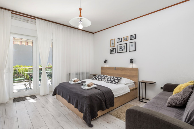Apartman B, Apartmani Rosović - Mo&scaron;ćenička Draga, kraj &scaron;ljunčanih plaža Mo&scaron;ćenička Draga
