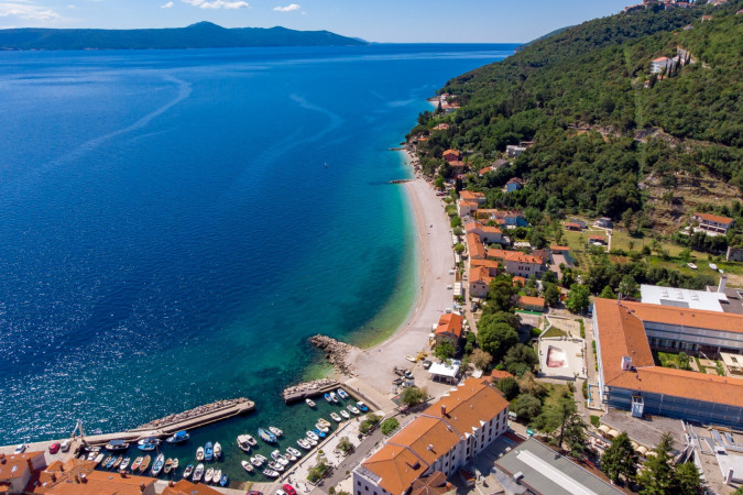 Mo&scaron;ćenička Draga, Apartmani Rosović - Mo&scaron;ćenička Draga, kraj &scaron;ljunčanih plaža Mo&scaron;ćenička Draga