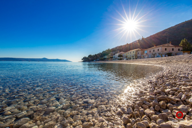 Mo&scaron;ćenička Draga, Apartmani Rosović - Mo&scaron;ćenička Draga, kraj &scaron;ljunčanih plaža Mo&scaron;ćenička Draga